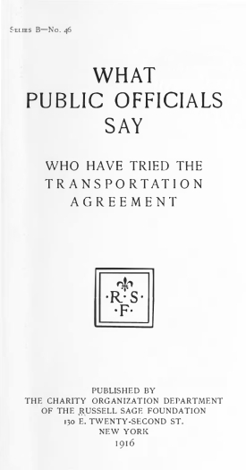 Cover image of the book What Public Officials Say