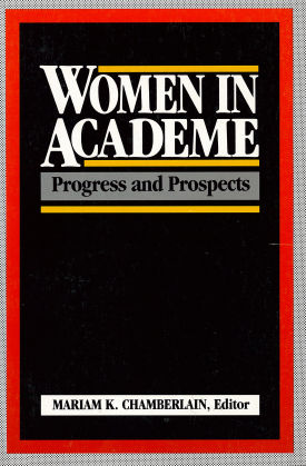 Cover image of the book Women in Academe