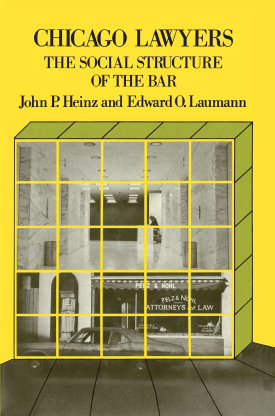Cover image of the book Chicago Lawyers