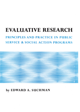 Cover image of the book Evaluative Research