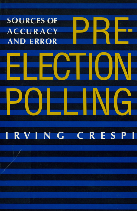 Cover image of the book Pre-Election Polling