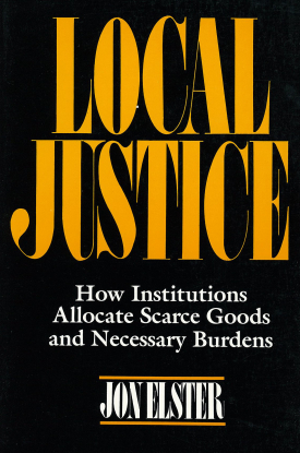 Cover image of the book Local Justice