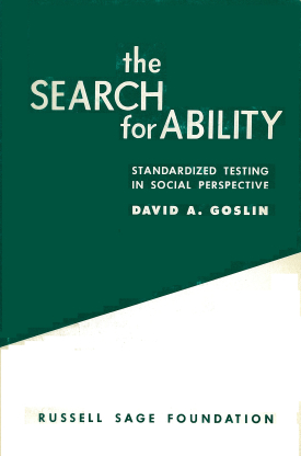 Cover image of the book The Search for Ability