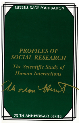 Cover image of the book Profiles of Social Research