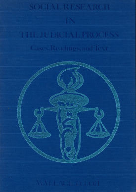 Cover image of the book Social Research in the Judicial Process