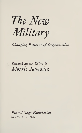 Cover image of the book The New Military
