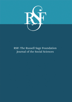 Cover image of the book RSF: The Russell Sage Foundation Journal of the Social Sciences