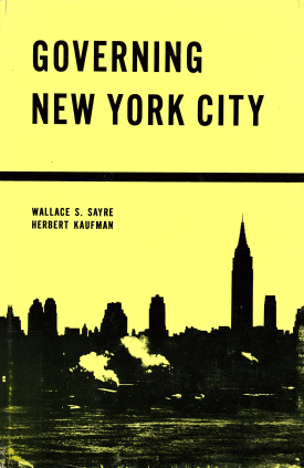 Cover image of the book Governing New York City