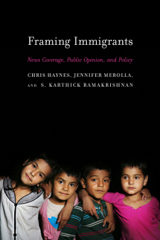 Cover image of the book Framing Immigrants