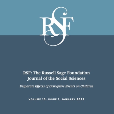 Image for news story RSF Journal Contributors Discuss the Disparate Effect of Disruptive Events on Children