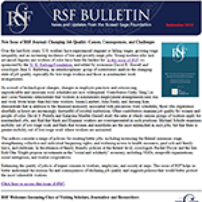 Image for news story RSF Bulletin: September 2019